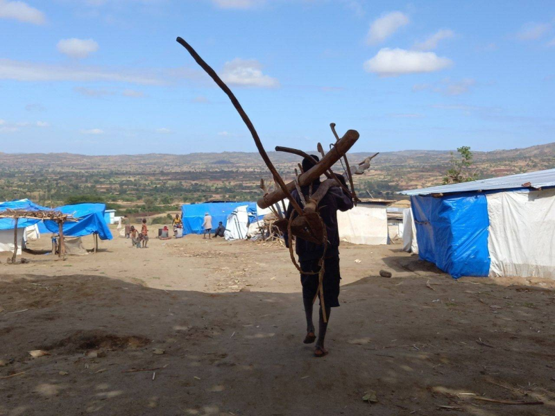 Image of a man walking